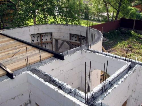 Дома несъемная опалубка. Цена строительства коттеджей и домов из несъемной опалубки