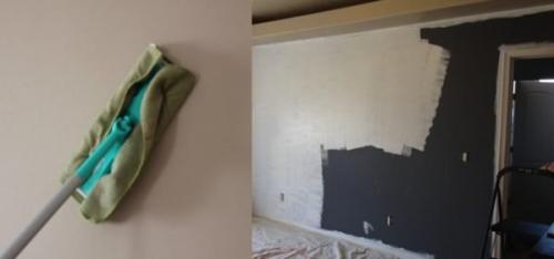 Можно ли клеить обои на краску на водной основе. Этап 1 – подготовка поверхности