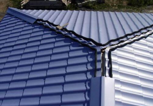 Конек кровли. Разновидности элементов 08