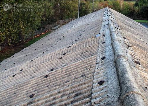 Конек кровли. Разновидности элементов 01