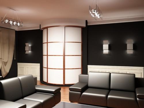 Современные шкафы купе в гостиную. Шкаф в гостиную – дизайн мебели и организация полезного пространства (110 фото)