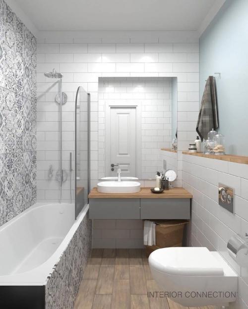 Дизайн — проект ванной комнаты 02