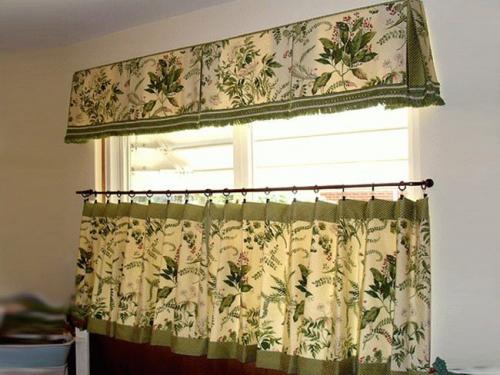 Делаем шторы-кафе или “бабушкино окно” — просто,стильно и уютно. (примеры) 07