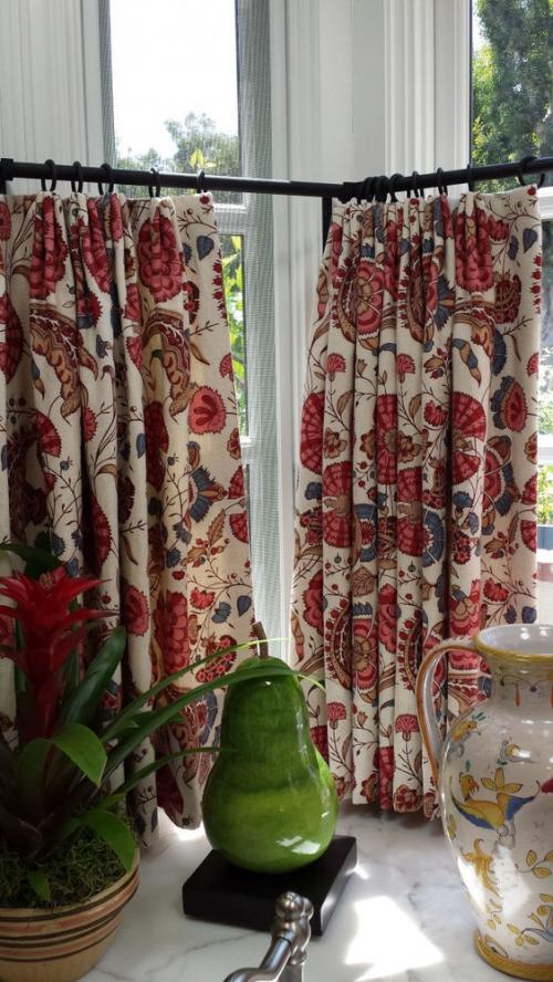 Делаем шторы-кафе или “бабушкино окно” — просто,стильно и уютно. (примеры) 10