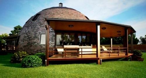 Стратодезический купольный дом. Отличие стратодезического купольного дома от геодезического