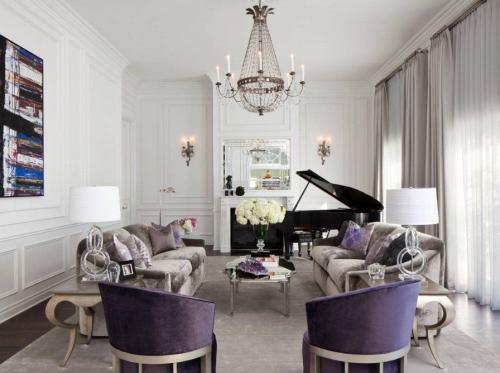 Завершающий штрих идеального интерьера: выбираем самые красивые люстры в гостиную 05