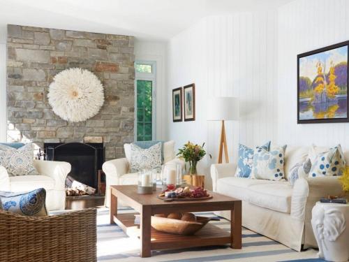 Идеальное сочетание уюта и утонченности с легким акцентом на роскошь: гостиная в стиле прованс 01