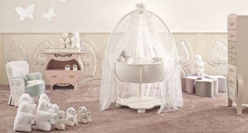 Красивые детские колыбельные в интерьере 03