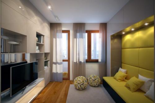 Дизайн-проект интерьера квартиры в современном стиле 09