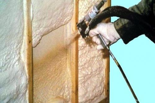 Утепление сруба ппу. ППУ, или пенополиуретан