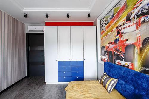 Дизайн двухуровневой квартиры 11