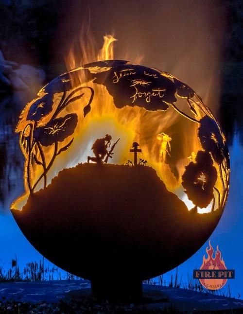 Костровая сфера-очаг понравится поклонникам отдыха у костра 06