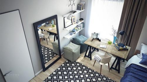 Современная детская комната девочки-подростка 03