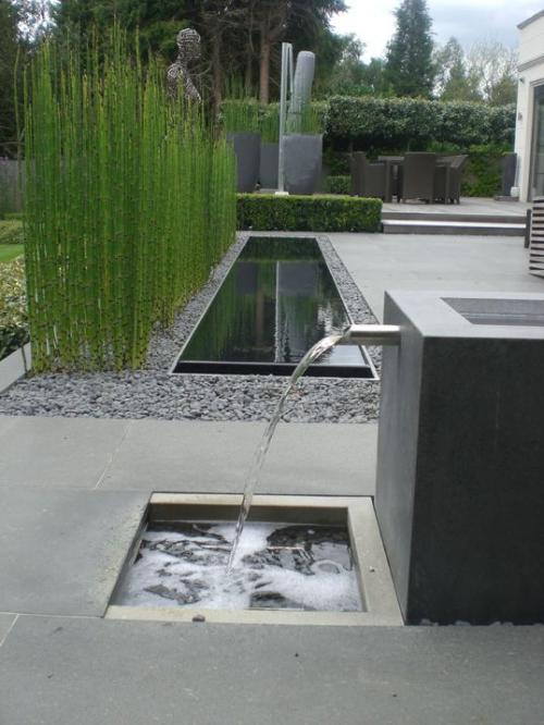 Современные водопады заднего двора 01