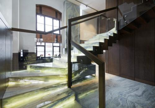 Лестницы из природного и искусственного камня 04