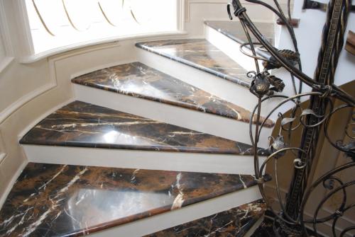 Лестницы из природного и искусственного камня 03