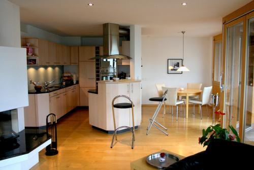 Планировка кухни в качестве столовой-гостиной 05