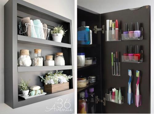 Организация хранения в ванной комнате 01