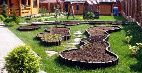 Как сделать Высокие грядки на даче своими руками. Ограждения для высоких грядок.