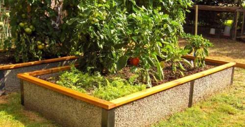 Как сделать Высокие грядки на даче своими руками. Ограждения для высоких грядок.