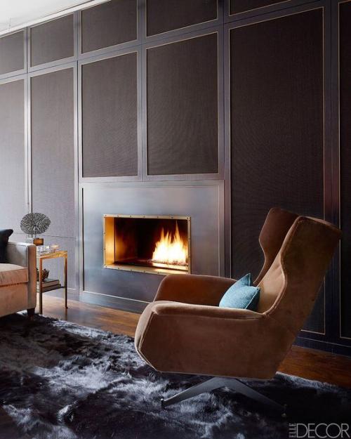 Камины в интерьере 06
