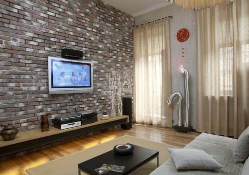 Декоративный камень в интерьере 05