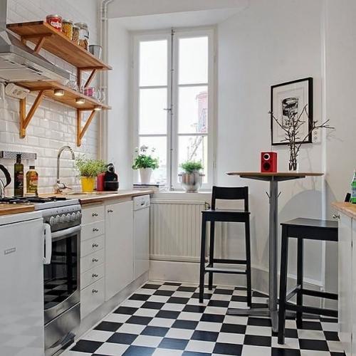 Идеи для ремонта в маленькой квартире своими руками. Зонирование 12