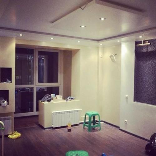 Идеи для ремонта в маленькой квартире своими руками. Зонирование 07