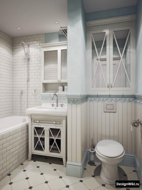 Туалет в стиле прованс. Советы и рекомендации 06