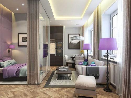 Как расширить узкую комнату визуально. Что сделает комнату больше? 02