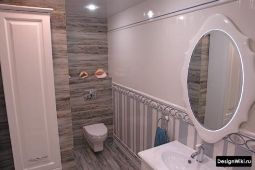 Туалет в стиле прованс. Советы и рекомендации 14