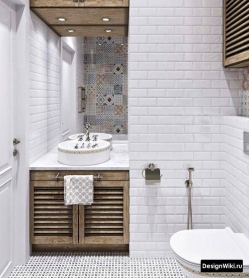 Туалет в стиле прованс. Советы и рекомендации 13