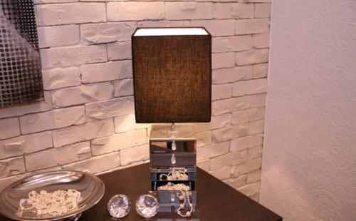 Отделка стены под кирпич. Гибкая 01