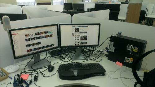 Рабочее место программиста. Как выглядят рабочие столы программистов? Часть 2