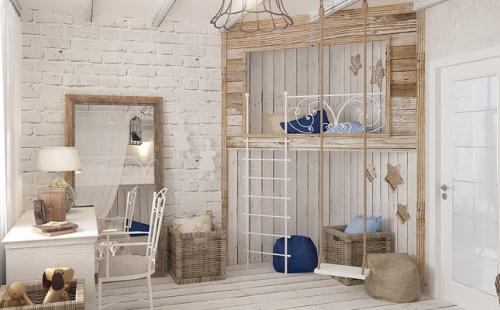 Отделка стены под кирпич. Гибкая 10