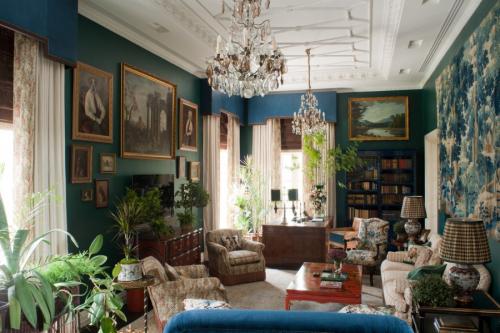 Деревенский дом в скандинавском стиле. Внутренне оформление