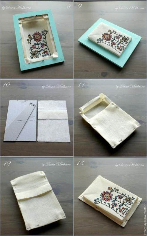 Как использовать вышивку. Необычное саше в деревянной рамке - и еще одна идея,куда применить вышивку!!!