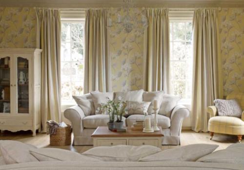 Шторы в русском стиле в деревенский дом. Шторы в стиле кантри