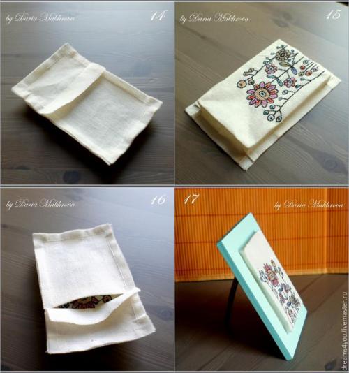 Как использовать вышивку. Необычное саше в деревянной рамке - и еще одна идея,куда применить вышивку!!!