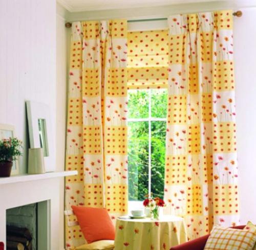 Шторы в русском стиле в деревенский дом. Шторы в стиле кантри