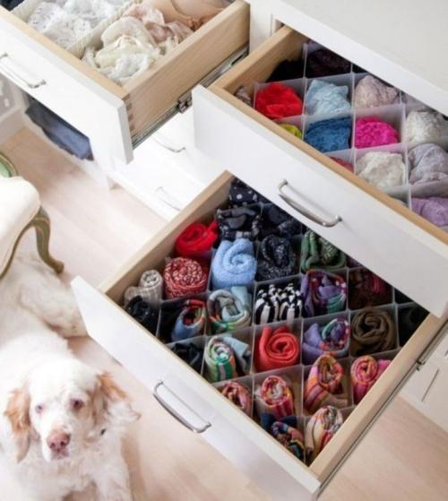 Хитрости для порядка в шкафу. Как навести порядок в шкафу