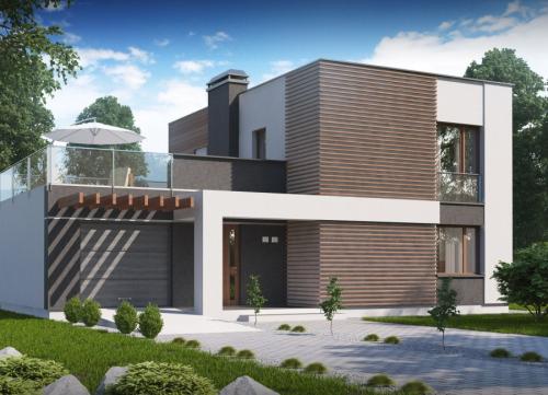 Деревенский дом в скандинавском стиле. Внутренне оформление