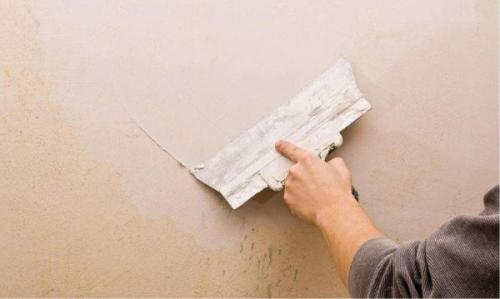 В ванной покрашенные стены. Подготовительные работы