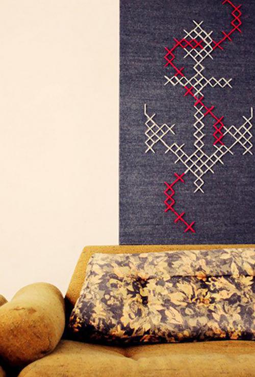 Вышивка в интерьере идеи. Рукоделие для уюта в доме