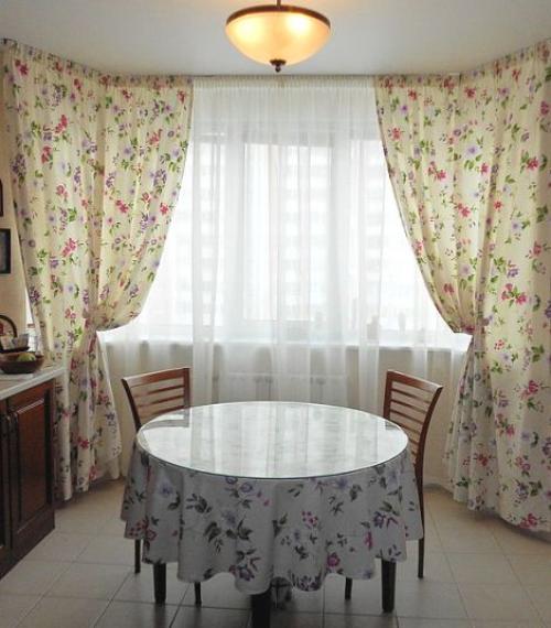 Шторы в русском стиле в деревенский дом. Шторы в стиле кантри