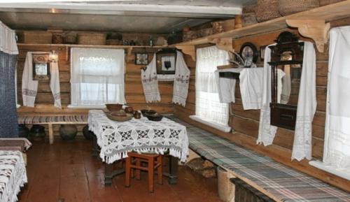 Шторы в русском стиле в деревенский дом. Шторы в стиле кантри