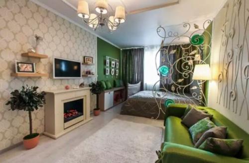 Черная акцентная стена в интерьере. Роль акцентной стены в интерьере