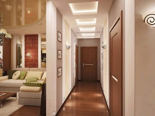 Гостиная совмещенная с прихожей. Прихожая (холл) совмещённая с гостиной, как выделить входную зону 14