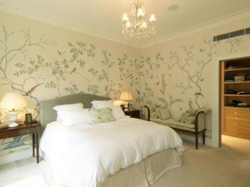 Как обои выбрать в спальню. Какие обои выбрать в спальню: выбор цвета и материала
