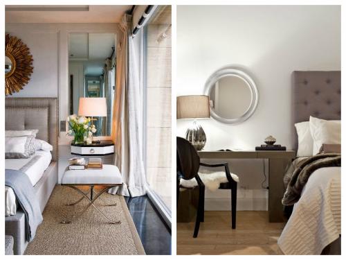 Встроенный в шкаф туалетный столик. Пять уникальных идей для маленькой комнаты